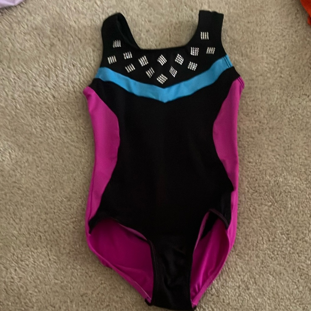 Danskin Black and Pink Kids Dance Costume